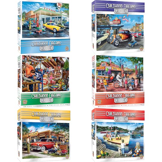 Assorted MasterPieces® Childhood Dreams™ Puzzle